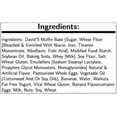 thumbnail image 3 of David's Banana Nut Muffin Tray 6 ounce (Pack of 12), 3 of 3
