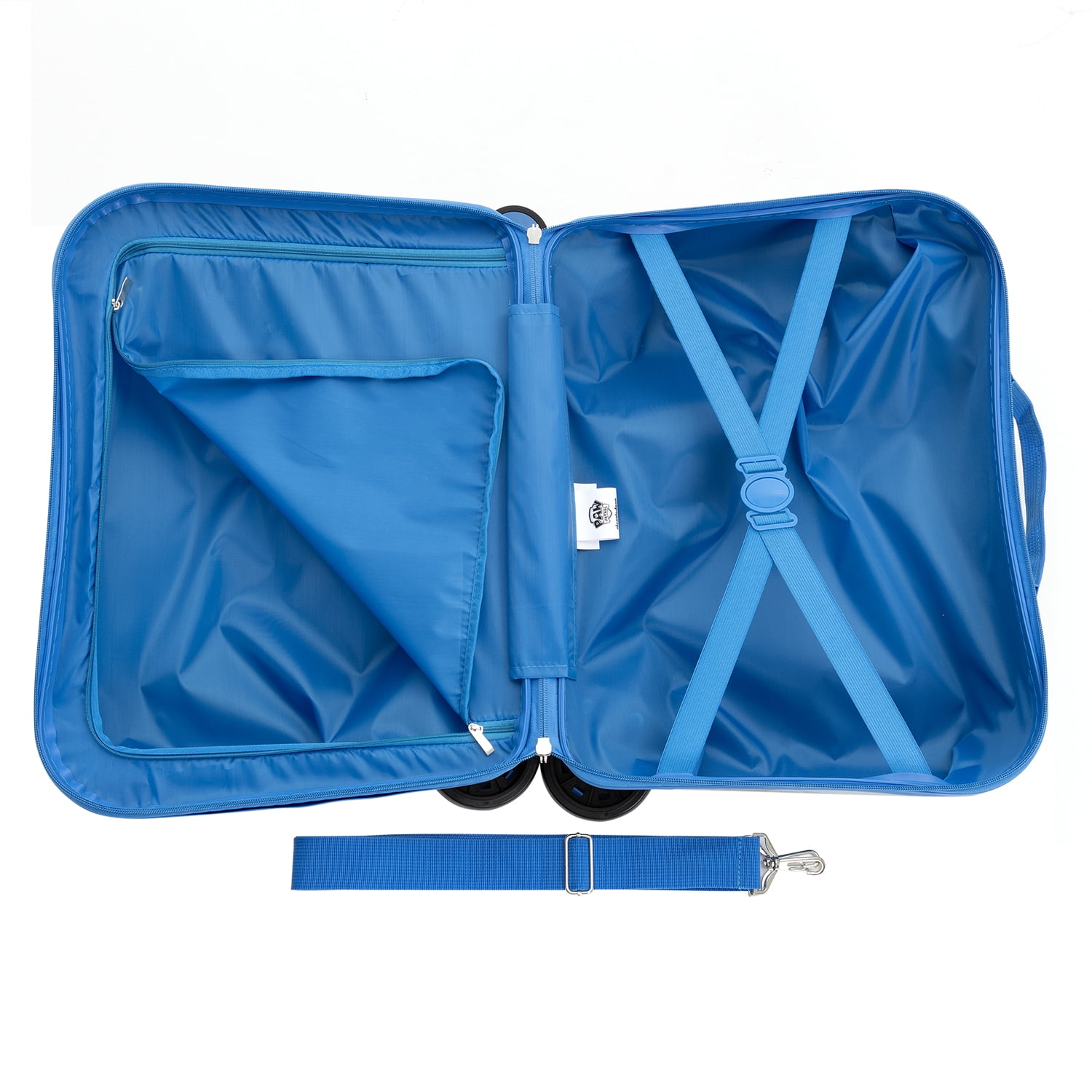 Nickelodeon Paw Patrol Kid's Ride On Luggage - Blue