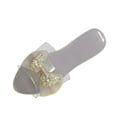 thumbnail image 2 of Girls Jelly Sandals Kids Heels Slip on High Heels Lightweight Plastic for Children's Pretend Play Games, 2 of 9