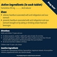 thumbnail image 5 of Pepcid AC Maximum Strength Heartburn Relief Tablets, OTC Medicine Prevents & Relieves Heartburn Due to Acid Indigestion & Sour Stomach, 20mg Famotidine Acid Reducer, Fast-Acting, 50 ct, 5 of 5