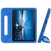 Golden Sheeps Kid Friendly Case Compatible for Walmart Onn 10.1 Inch Android Tablet 2019 Release (Model: ONA19TB003) Shockproof Ultra Light Weight Convertible Handle Stand Cover (Blue)