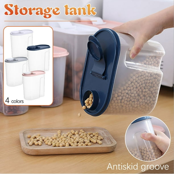 WNG Airtight Cans Grain Storage Box Capacity Compartment Dry Goods