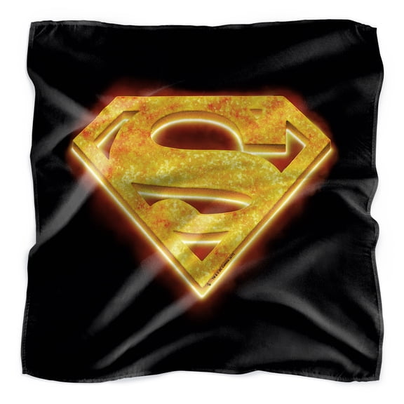 Superman Hot Steel Shield Bandana (21 in x 21 in)