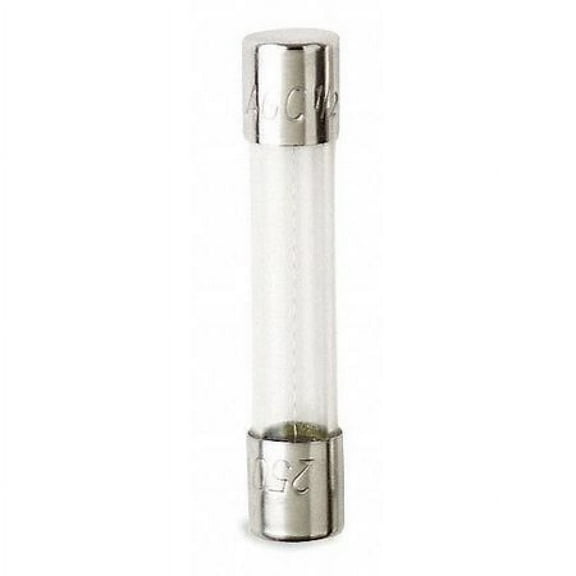 EATON BUSSMANN AGC-6-R 6A Cylindrical Fast Acting Glass Fuse , 250VAC