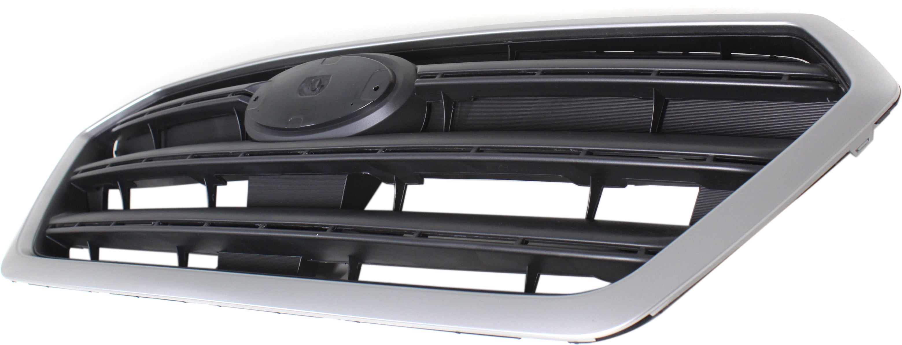 Grille Assembly Compatible With 2015-2017 Subaru Legacy Textured Gray Shell and Insert CAPA Certified