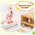 thumbnail image 4 of 4 Set 7inch Desk Goose Outfits, Mini Desktop Goose Clothes Desk Geese Accessories Set for Magnetic Geese Statue For Magnetic Goose Figurine Office Desktop Ornament (B), 4 of 7