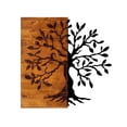 thumbnail image 6 of Swift Beacon Dual Harmony Tree Wood & Metal Wall Art - Elegant Textured Black Finsihed with CNC Engraved Art, Ideal Wall Decor for Living Room, Bedroom, Office and Playroom, 6 of 7