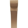 thumbnail image 2 of 7"W x 28"D x 28"H Thin Yorktown Rough Cedar Woodgrain TimberThane Corbel, Primed Tan, 2 of 6