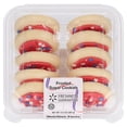 thumbnail image 3 of Freshness Guaranteed Red Frosted Sugar Cookies with Star Sprinkles, 13.5 oz, 10 Count, 3 of 5