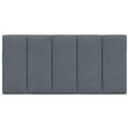 thumbnail image 6 of vidaXL Headboard Cushion Bedroom Hanging Upholstered Pillow Headboard Velvet, 6 of 86