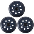 thumbnail image 1 of Almohadilla de lijado de 125 mm compatible con Makita 743081-8 reemplazo Bo5010 8 orificios (3 piezas), 1 of 5