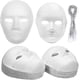 thumbnail image 1 of White Full Face Party Mask DIY Cosplay Blank Plain Masks, Pack of 24, 1 of 5