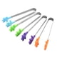 thumbnail image 1 of FELTECHELECTR Pinzas de cocina de silicona antiadherentes de acero inoxidable para barbacoa, 4 unidades (color aleatorio), 1 of 6