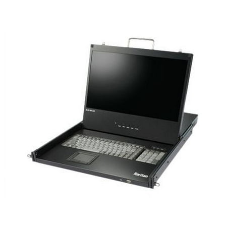 Raritan - DLX2-108-LED Dominion LX II DLX2-108-LED - KVM Console with KVM Switch - 8 Ports - 17.3 - Rack-mountable - 1920 x 1080 Full HD (1080p) @ 60 Hz - 300 cd/m - 650:1-1U