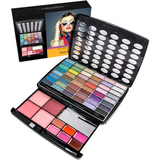 Hot Sugar All In One Makeup Set for Teen Girls - Full Makeup Kit for  Beginners With Eye Shadow Palette, Blush, Lip Gloss, Brush, Mirror (Pink  Heart)