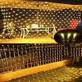 thumbnail image 3 of Luz de malla LED para exteriores, luz de red de pesca impermeable, decoración navideña, luz de decoración de bodas para hoteles, 3 of 5