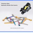 thumbnail image 4 of M4 Titanium Bolts For Bicycle Disc Brake Pad Threaded Pin Inserts Screw For R Hydraulic Disk Calipe, 4 of 5