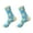 Mint Green, variant on Novelty Beer Mug Pattern Crew Socks Unisex Casual Fun Mid Calf Socks for Daily Wear Gift for Oktoberfest Bavarian Theme Party