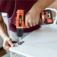 thumbnail image 3 of Stalwart 71-Piece 20V Cordless Drill Set with 21+1 Torque Settings and LED Light, Red, 3 of 11