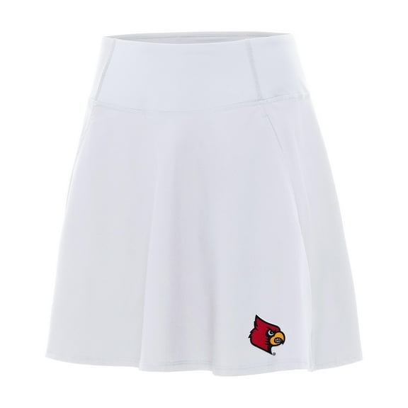 Women's Antigua White Louisville Cardinals Chip Skort