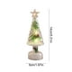 thumbnail image 3 of xihome Mini rbol de Navidad luminoso con luz LED - Decoracin navideña de escritorio de 14 cm para el hogar y la oficina - Adorno de copo de nieve a pilas, 3 of 6