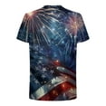 thumbnail image 5 of Vetsdori Mens Casual Shirts Multicolor Pullover Patriotic Dry fit Stylish Sports Printed Short Sleeve T-Shirts for Men Gym, 5 of 5