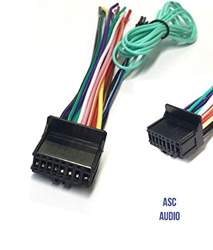 16 PIN WIRE PLUG HARNESS for PIONEER AVH-4000DVD Player 