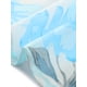 thumbnail image 5 of INSPIRE CHIC Vestidos de Chiffon para Mujeres con Mangas Largas Semi Transparentes, Vestido Bohemio Floral con Volantes y Bolsillo, Azul M, 5 of 6
