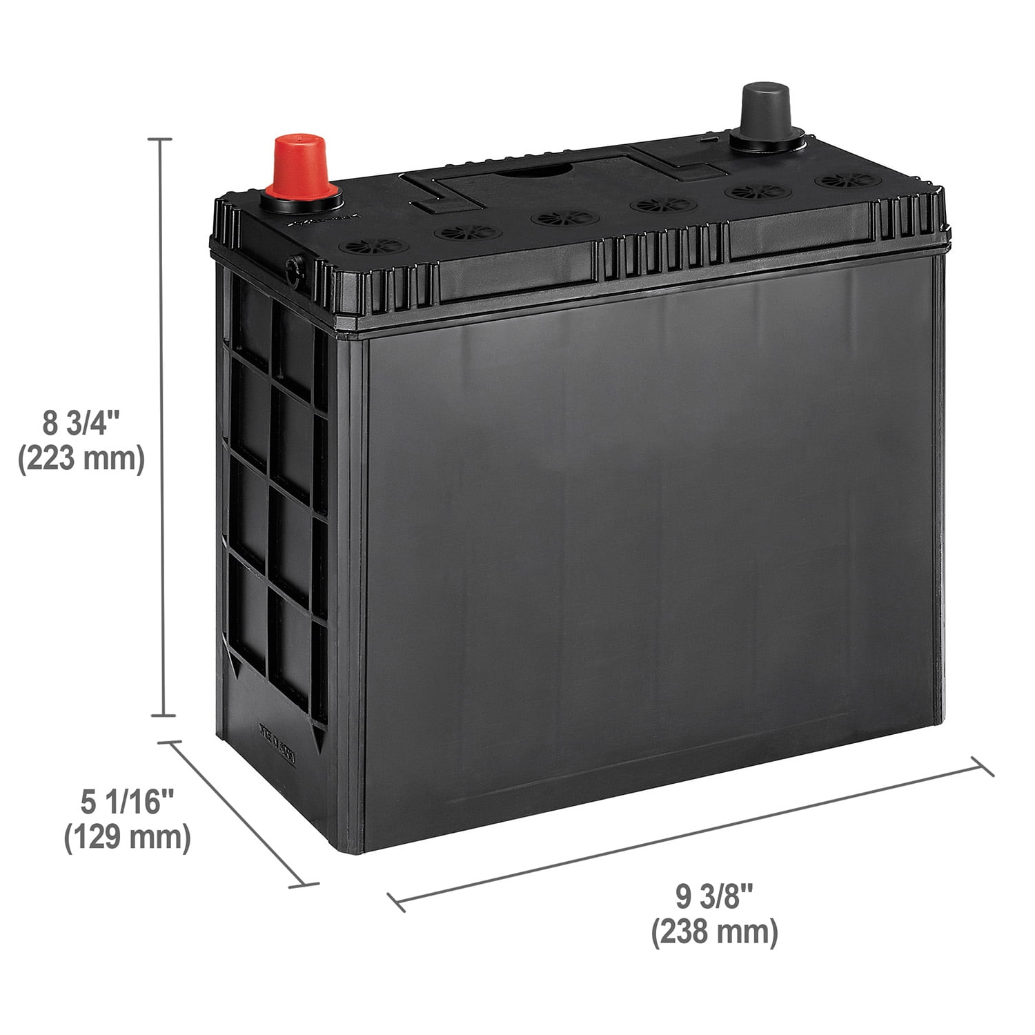 EverStart Plus Lead Acid Automotive Battery, Group Size 51R 12 Volt, 425 CCA