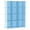 Blue, variant on Black 12-Cube Stackable Plastic Closet Organizer Shelves, DIY Storage for Home Bedroom