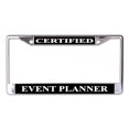 thumbnail image 1 of Certifié Event Planner Chrome License Plaque Cadre, 1 of 1