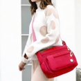 thumbnail image 2 of DGMIOCS Women Shoulder Handbag Roomy Multiple Pockets Bag Ladies Crossbody Purse Fashion Tote Top Handle Satchel Red, 2 of 7