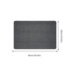 thumbnail image 3 of Advancent Felpudo absorbente de agua para interiores, alfombrillas de seguridad antideslizantes, al lado de la bañera, accesorios para oficina y Juegos de accesorios de baño Gris Advancent HA067310-01, 3 of 6