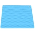 thumbnail image 3 of Insulation Mat, Kitchen Supplies Placemat 17x17cm Anti-Scalding Environmentally Friendly Easy To   For Kitchen Blue, 3 of 8
