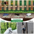 thumbnail image 4 of 26 Panels Animal Barrier Fence No , 1.25"  Rustproof Metal Garden Fencing for Dogs Rabbits Under Fence Blocker, 4 of 5
