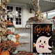 thumbnail image 3 of Otoño Halloween Calabaza Fantasma Jardín Patio Banner Banner Casa Decoración para el hogar 12 x 18 pulgadas MFZFUKR CPB-US-DYP57-6, 3 of 5