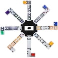 thumbnail image 1 of Doble 12 Colored Dot Dominoes Mexican Train Game Set, 91 Tiles Dot Dominoes con caja de al Homwom Homwom, 1 of 2