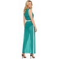 thumbnail image 2 of HAPPY BAY Women's Chiffon Summer Open Front Soft Beach Beachwear Duster Kimono Cardigan M-L Blue Horizon_AB926, 2 of 4