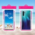 thumbnail image 6 of Blasgw Universal Phone Pouch IPX8 Phone Case For Beach Underwater Cellphone Dry Bag With Lanyard Fits All Phones Up To 7.2IN Pink, 6 of 6