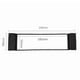 thumbnail image 4 of 2Pcs Fascia 1 Din Frame for Seat Stereo Facia Plate Dash, 4 of 5