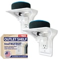 thumbnail image 1 of Percha eléctrica BeraTek Industries con estante Outlet Shelf con almacenamiento de cables, 1 of 9