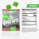 thumbnail image 2 of Gatorade Energy Chews, manzana verde, sin cafeína, vitamina B12, 1.06 oz, bolsas de 100 calorías, (p, 2 of 5