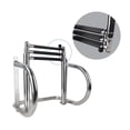 thumbnail image 2 of Stainless Steel Boat Boarding Ladder, 3 Step, Sliding, Folding, Swimming Launching, Boat Accessories, 2 of 7
