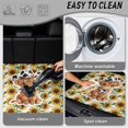 thumbnail image 4 of SEANATIVE Washable Car Trunk Liner All Weather Protective Cargo Mat Universal Fit Non Slip Backing Heavy Duty Cargo Protector Wear-Resistant Auto Trunk Liner, Cute Highland Cow Sunflower, 4 of 4