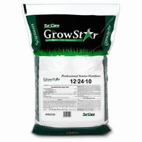 GrowStar 12-24-10 Lawn Starter Lawn Fertilizer For All Grasses 6000 sq ft