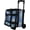 Blue Swirl, variant on ELITE Basic Single Roller Bowling Ball Bag | Multiple Colors | Fits Up to Size 10.5 Shoes | Compact Design | Bowling Bags With Wheels