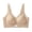 Khaki, variant on Plus Size Seamless Underwire Bra Comfortable Full Cup Support for Everyday Wear Smooth Fit Black XL
