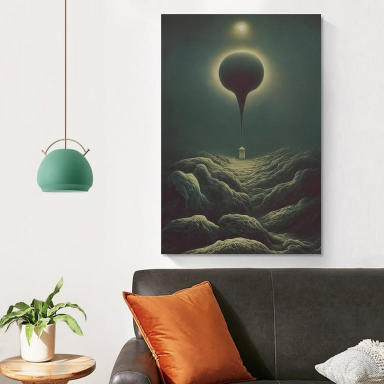 Zdzislaw Beksinski Surrealism Symbolism End of World Poster Room
