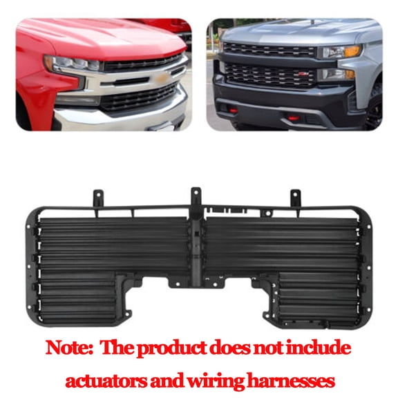 Front Grille Shutter 84363184 For 17-19 Chevrolet Silverado 1500 GMC Sierra 1500