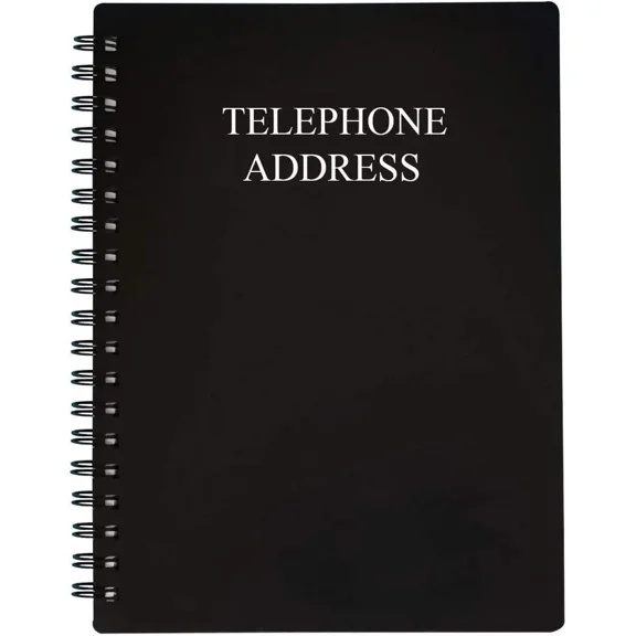 7X5 Inch Address And Password Book With A-Z Tabs For Organizing Contacts